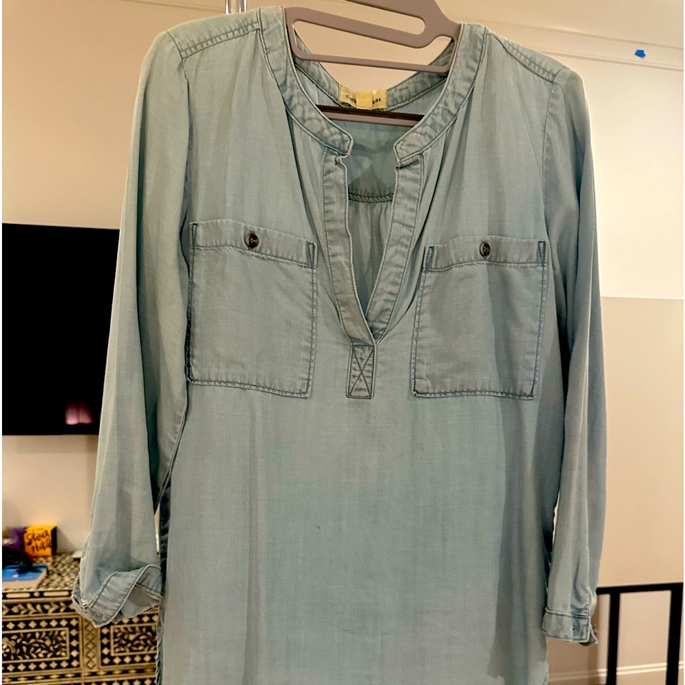 Anthropologie denim shirt